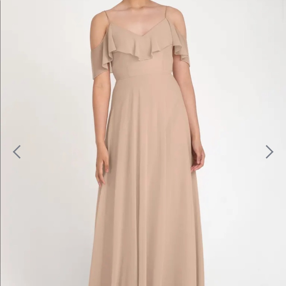 Jenny Yoo Mila Bridesmaids Dress in Desert Rose